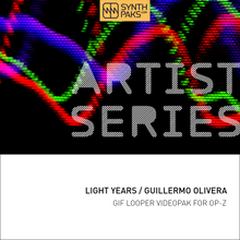 Load image into Gallery viewer, Light Years - Artist Series - Guillermo Olivera - OP-Z App Videopak - Synthpaks