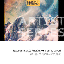 Load image into Gallery viewer, Beaufort Scale - Artist Series - Holkham &amp; Chris Sayer - OP-Z App Videopak - Synthpaks