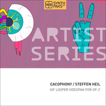 Load image into Gallery viewer, Cacophony - Artist Series - Steffen Heil - OP-Z App Videopak - Synthpaks